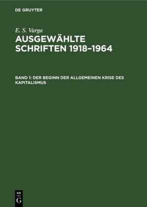 Der Beginn der allgemeinen Krise des Kapitalismus