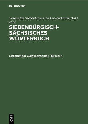 (aufklatschen - Bätsch)