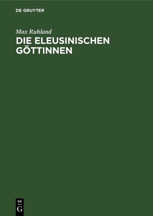 Die eleusinischen Göttinnen main product photo