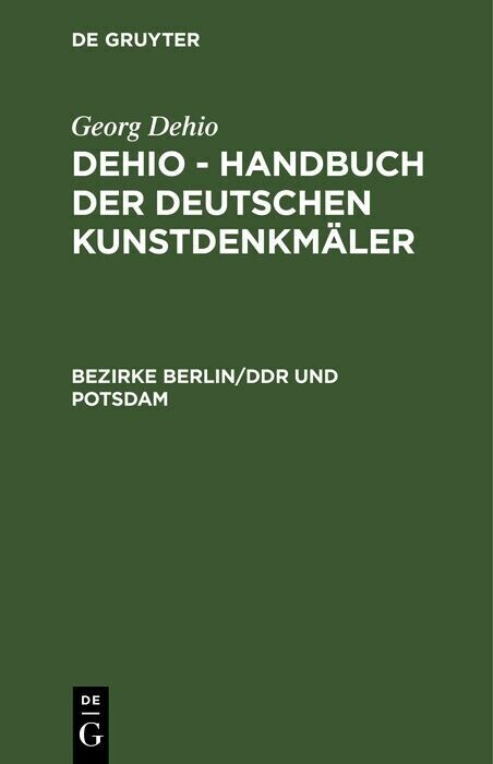Bezirke Berlin/DDR und Potsdam main product photo
