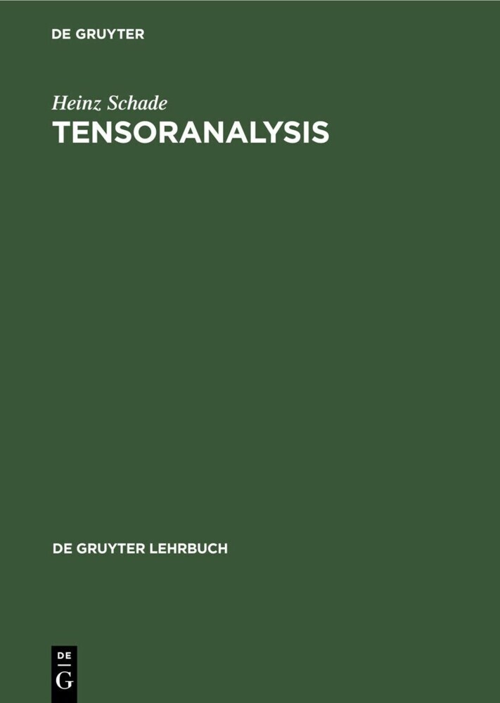 Tensoranalysis main product photo