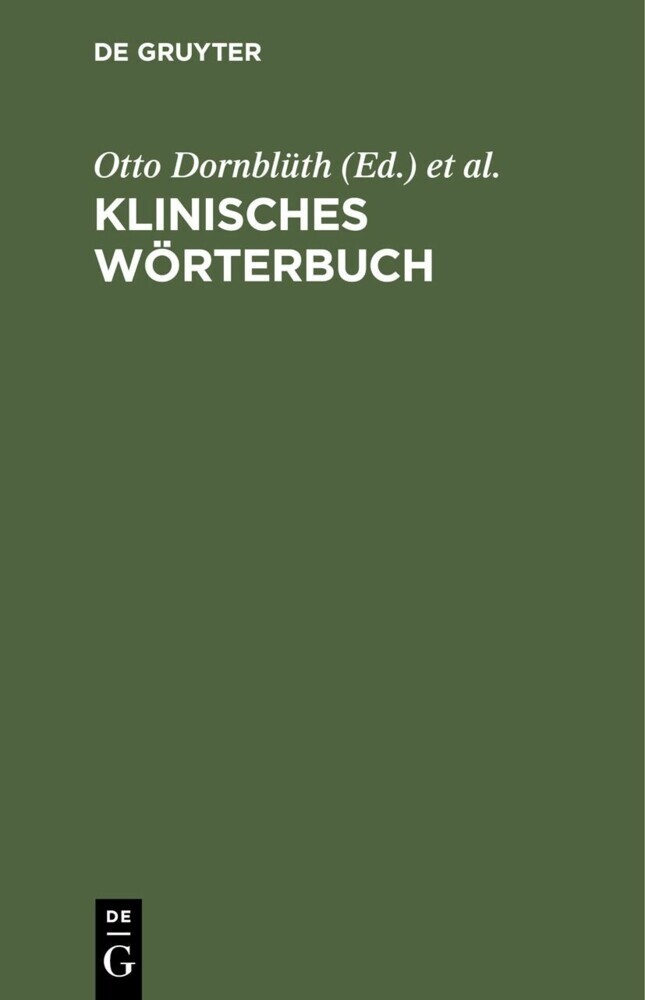 Klinisches Wörterbuch main product photo