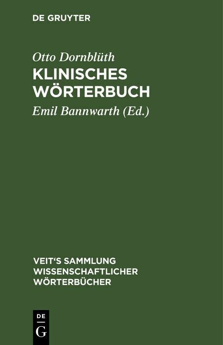 Klinisches Wörterbuch main product photo