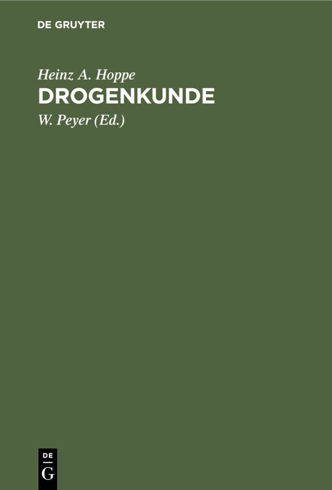 Drogenkunde main product photo