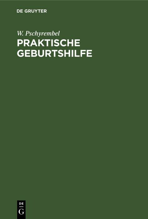 Praktische Geburtshilfe main product photo