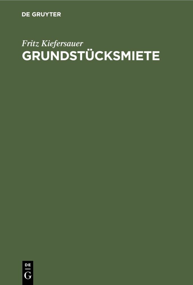 Grundstücksmiete main product photo