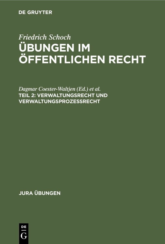 Verwaltungsrecht und Verwaltungsprozessrecht main product photo