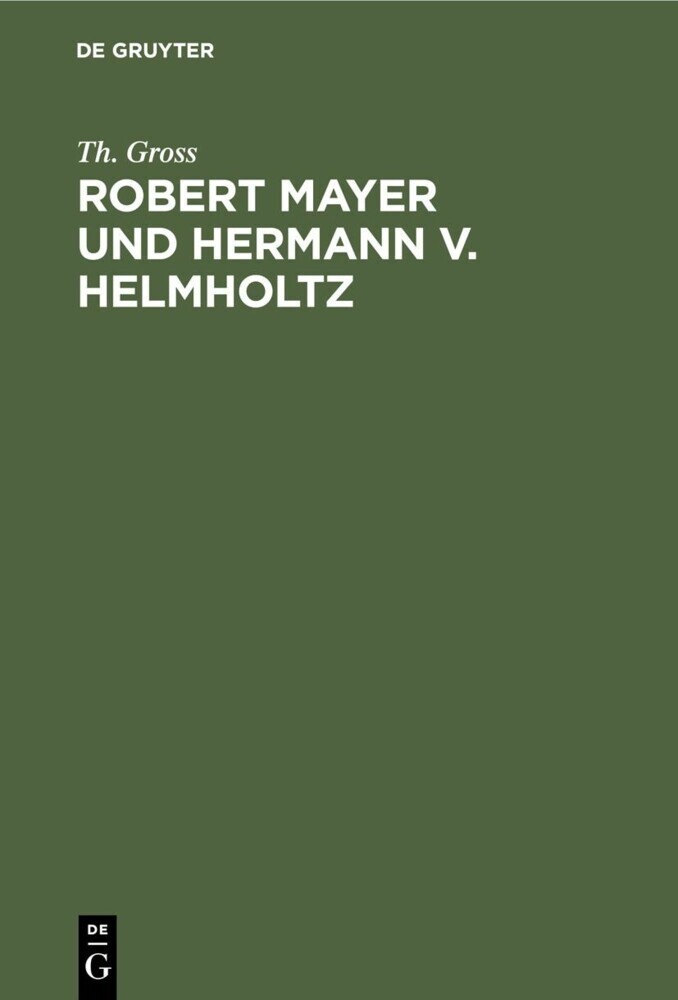 Robert Mayer und Hermann v. Helmholtz main product photo