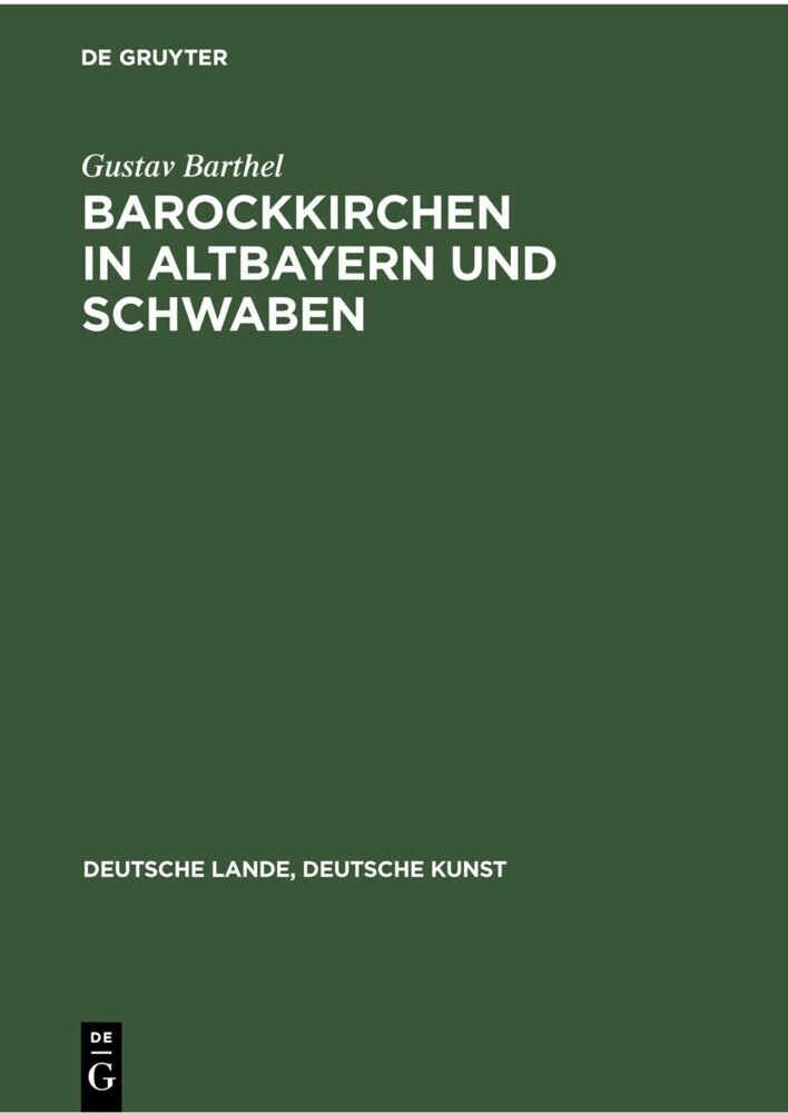Barockkirchen in Altbayern und Schwaben main product photo