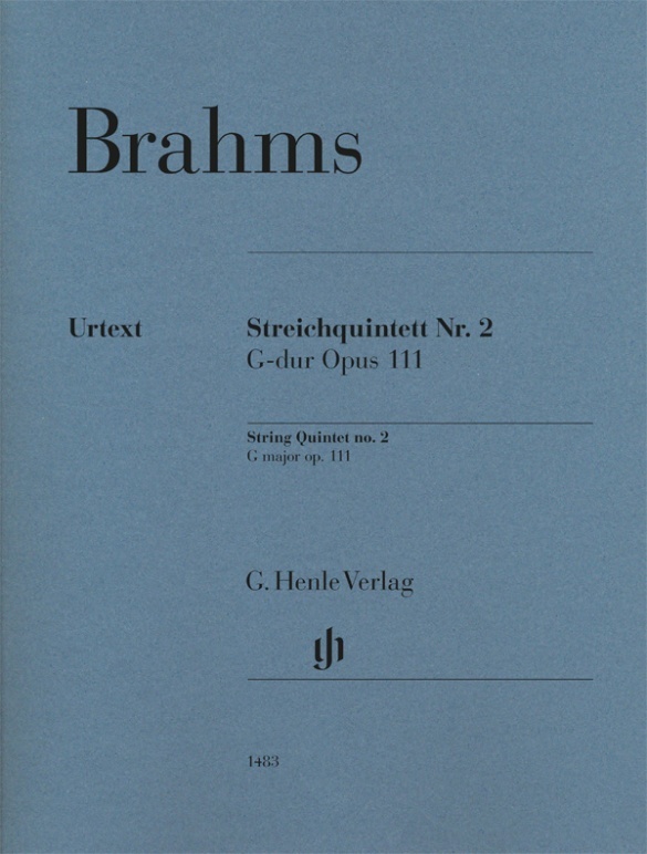 Johannes Brahms - Streichquintett Nr. 2 G-dur op. 111 main product photo