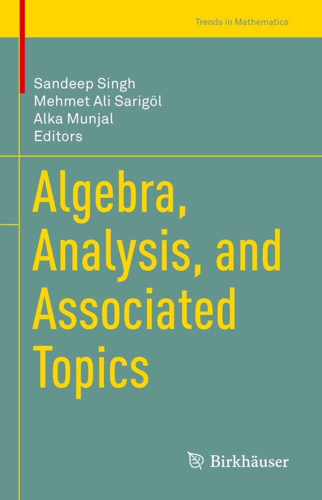 Algebra, Analysis, and Associated Topics main product photo
