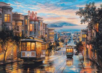 San Francisco Cable Car Heaven (Puzzle)