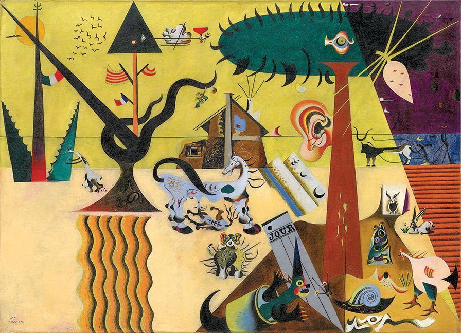 The Tilled Field by Joan Miro (Puzzle) main product photo