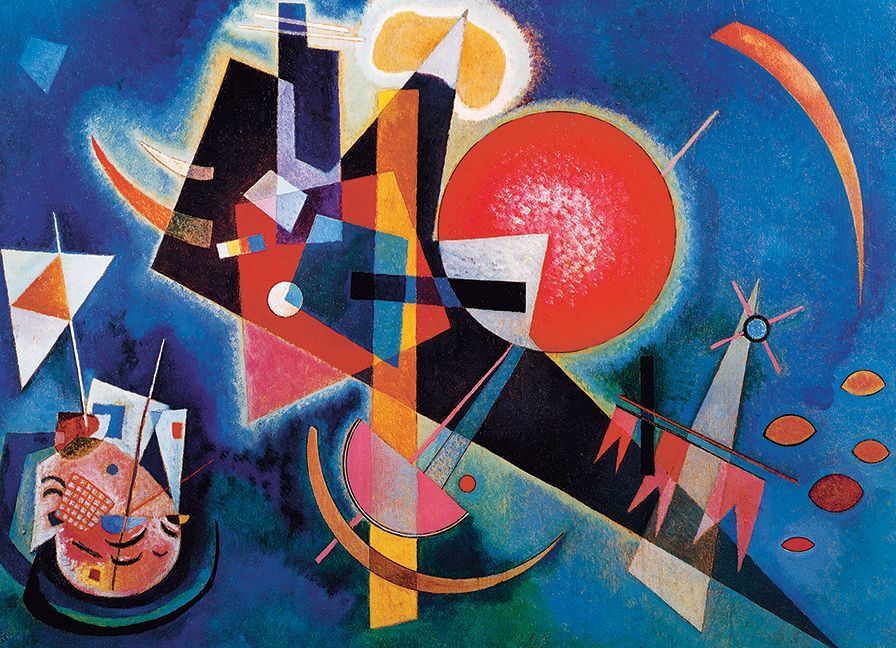 In Blue by Wassily Kandinsky (Puzzle) main product photo