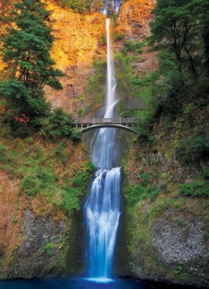 Multnomah Falls Oregon (Puzzle)