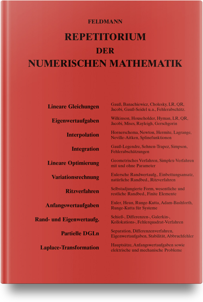 Repetitorium der Numerischen Mathematik main product photo