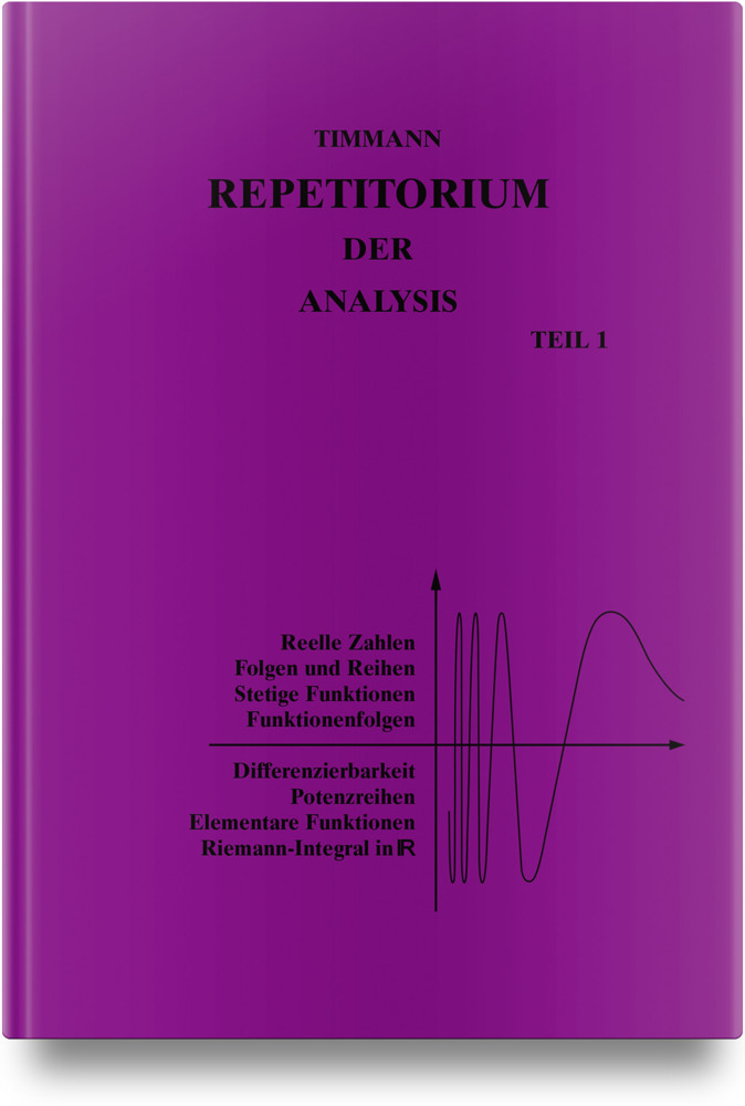 Repetitorium der Analysis, Teil 1 main product photo