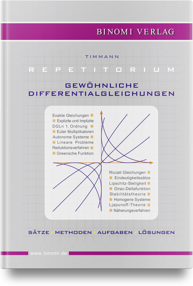 Repetitorium Gewöhnliche Differentialgleichungen main product photo