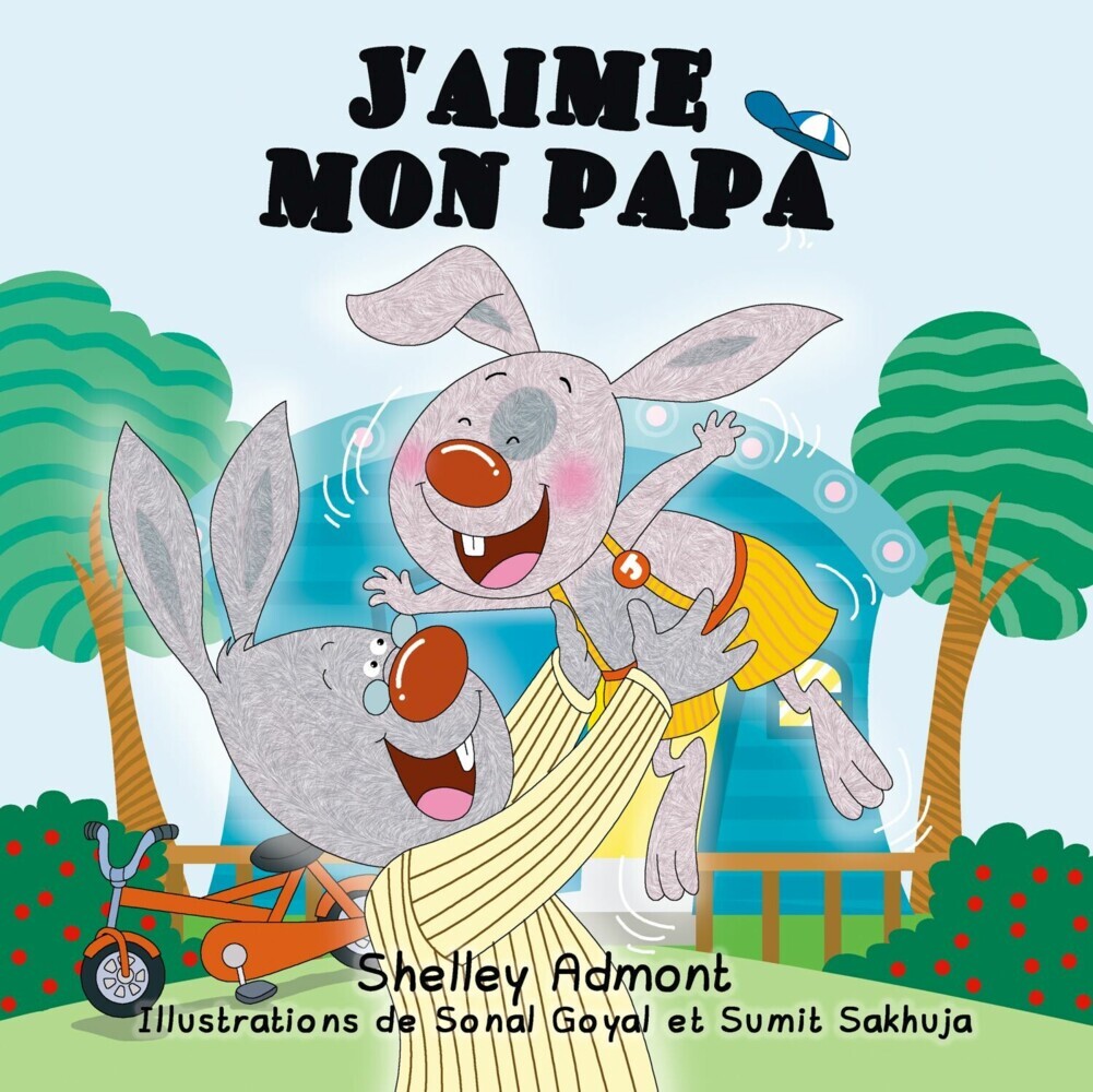 J'aime mon papa main product photo
