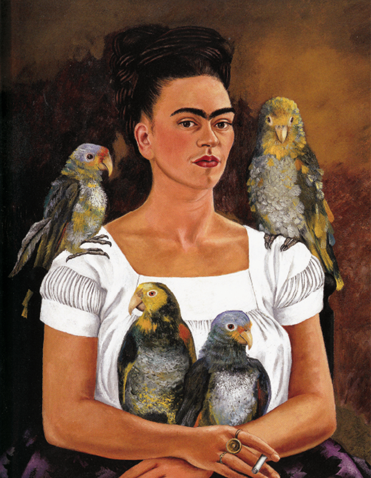 Frida Kahlo, Ich und meine Papageien main product photo