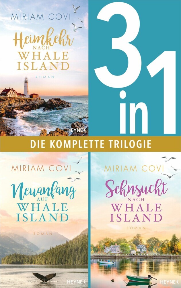 Whale Island Band 1-3: Heimkehr nach Whale Island / Neuanfang auf Whale Island / Sehnsucht nach Whale Island (3in1-Bundle) main product photo