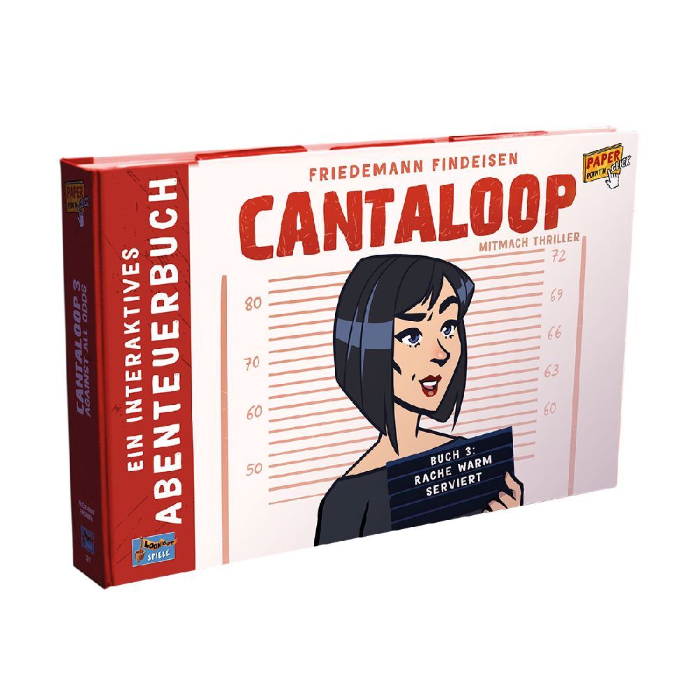 Cantaloop Buch 3 Rache warm serviert main product photo