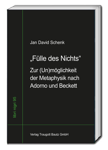 "Fülle des Nichts" main product photo