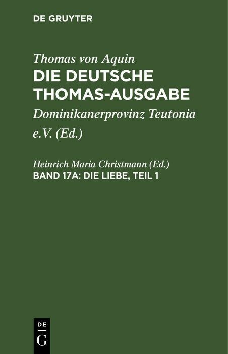 Die Liebe, Teil 1 main product photo