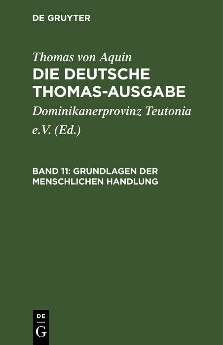 Grundlagen der menschlichen Handlung main product photo