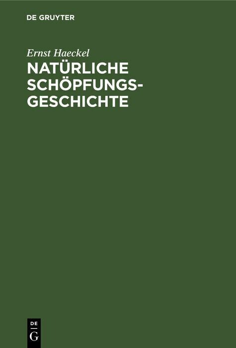 Natürliche Schöpfungs-Geschichte main product photo