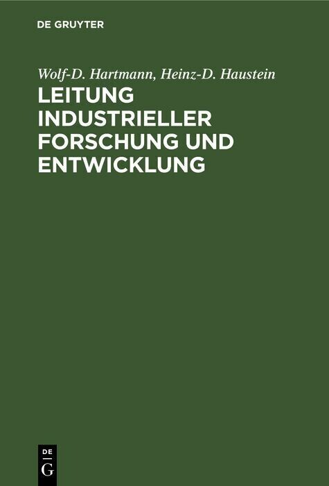 Leitung industrieller Forschung und Entwicklung main product photo