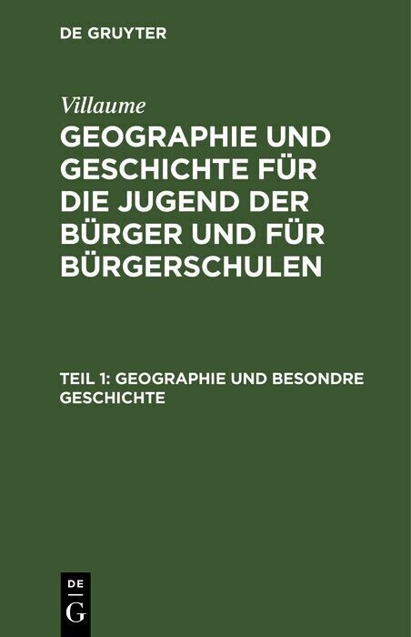 Geographie und besondre Geschichte main product photo