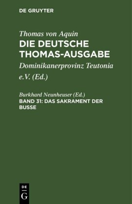 Das Sakrament der Busse