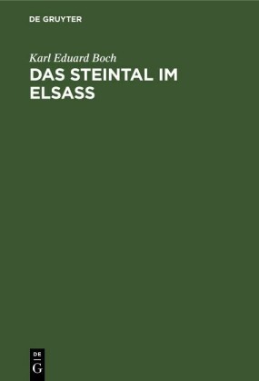 Das Steintal im Elsass