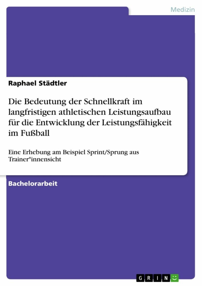 Die Bedeutung der Schnellkraft im langfristigen athletischen Leistungsaufbau für die Entwicklung der Leistungsfähigkeit im Fußball main product photo