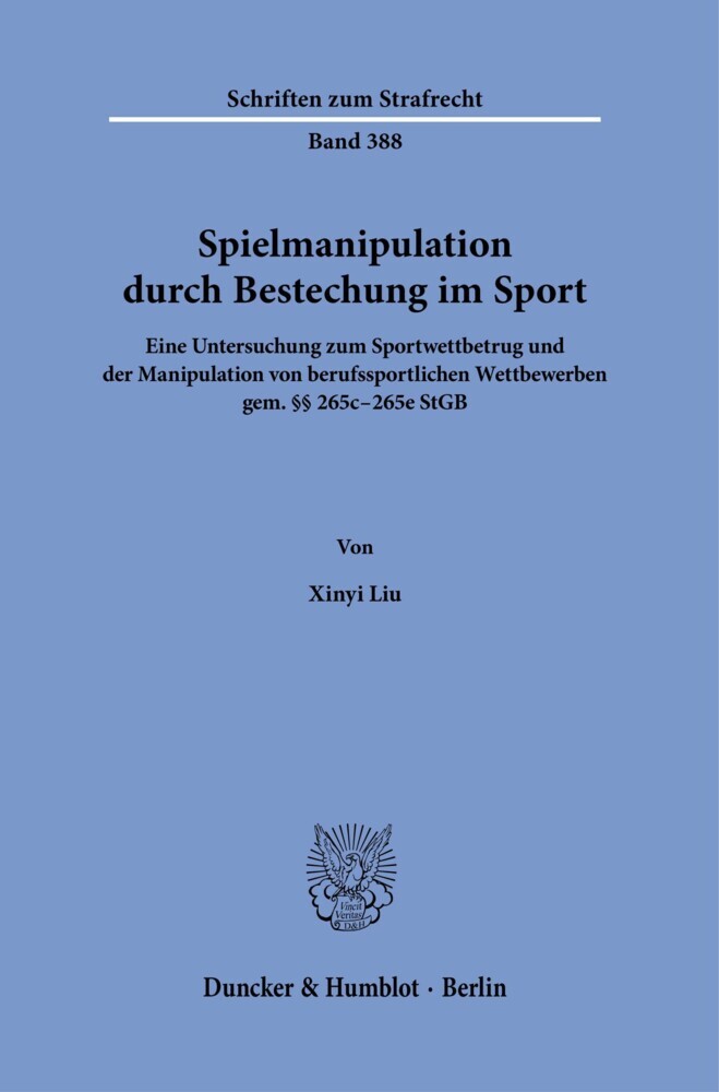 Spielmanipulation durch Bestechung im Sport. main product photo