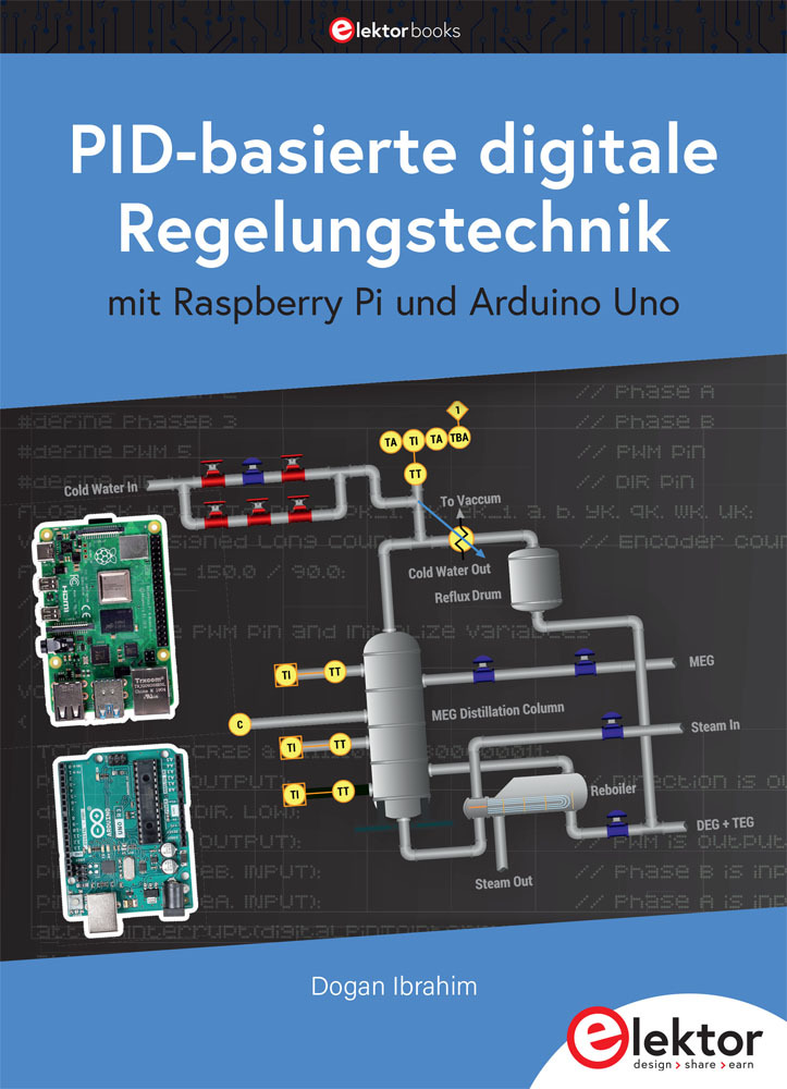 PID-basierte digitale Regelungstechnik mit Raspberry Pi und Arduino Uno main product photo