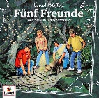 Fünf Freunde und das unterirdische Versteck, 1 Audio-CD