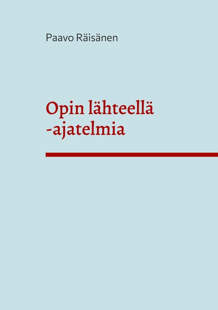 Opin lähteellä main product photo