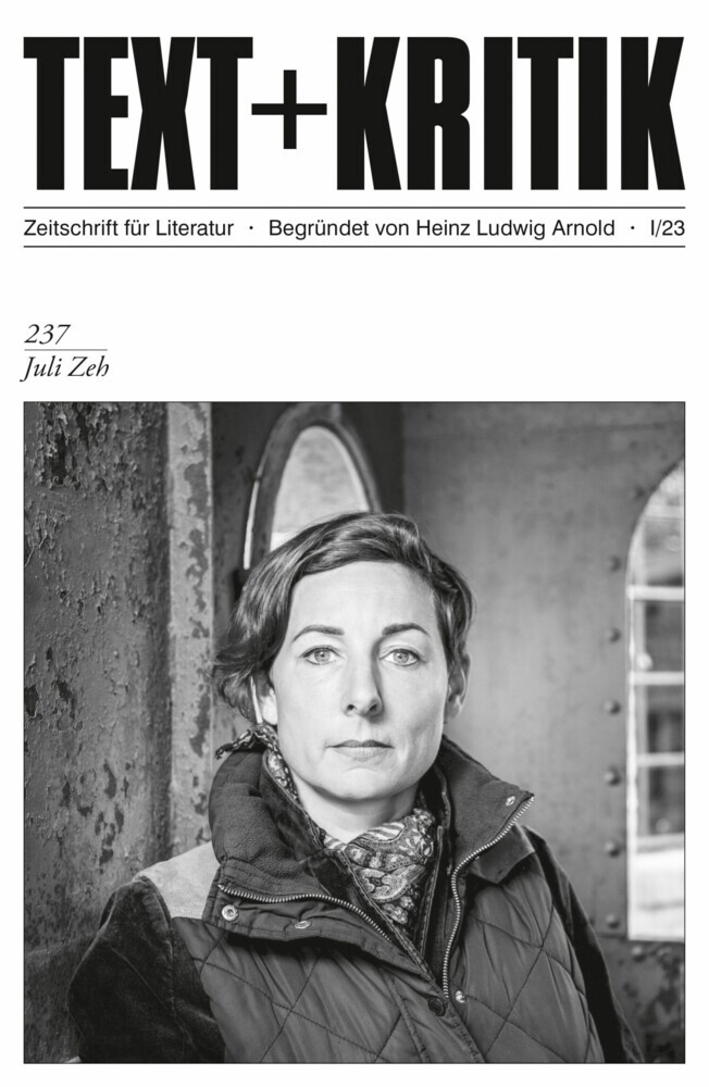 TEXT + KRITIK 237 - Juli Zeh main product photo