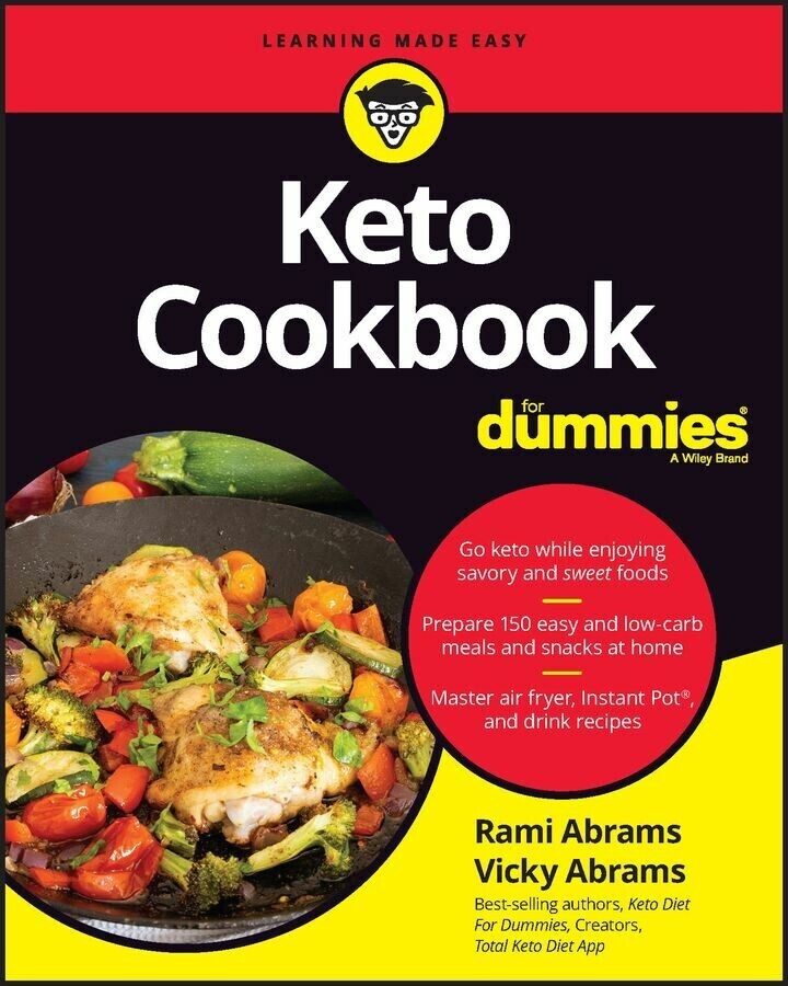Keto Cookbook For Dummies main product photo