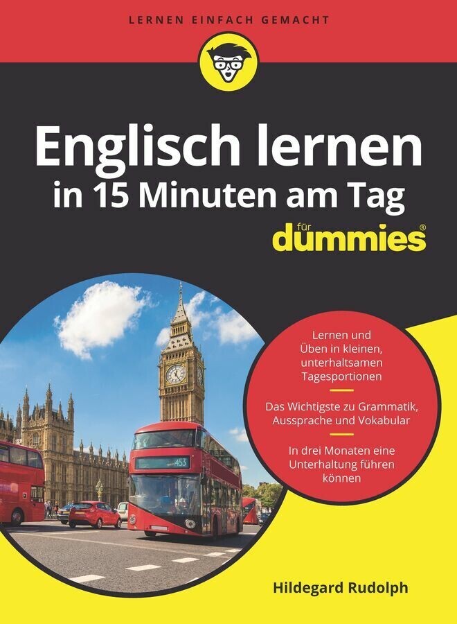 Englisch lernen in 15 Minuten am Tag für Dummies main product photo