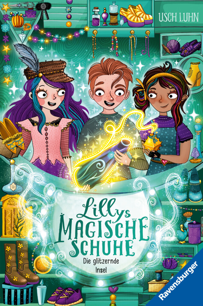 Lillys magische Schuhe, Band 8 - Die glitzernde Insel main product photo
