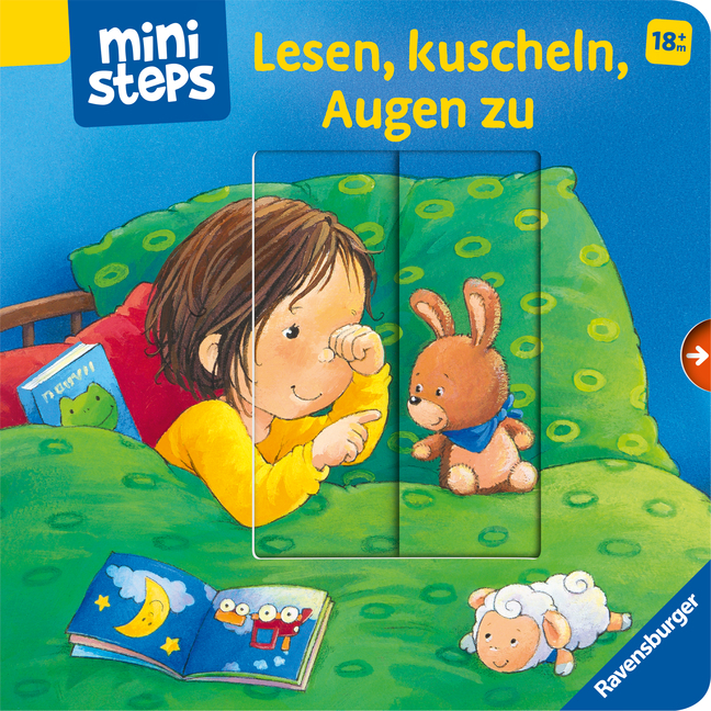 ministeps: Lesen, kuscheln, Augen zu main product photo