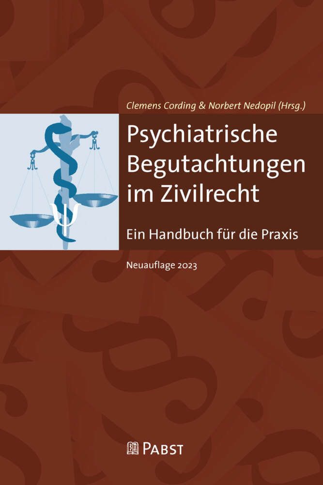 Psychiatrische Begutachtungen im Zivilrecht main product photo