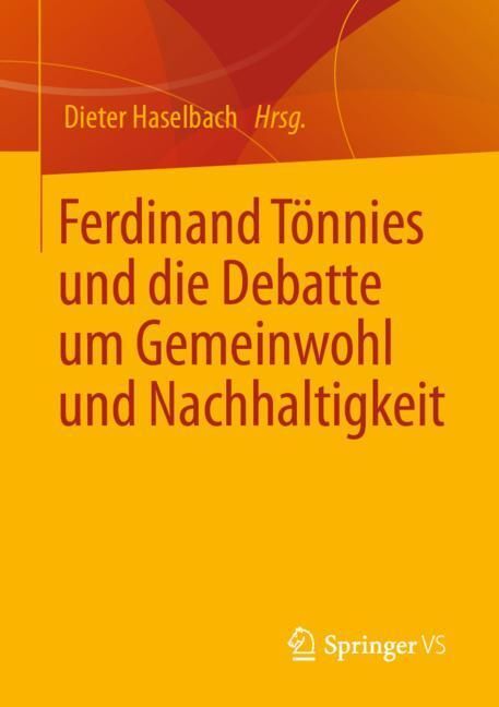 Ferdinand Tönnies und die Debatte um Gemeinwohl und Nachhaltigkeit main product photo