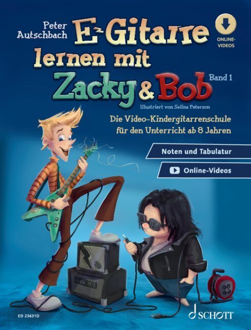 E-Gitarre lernen mit Zacky & Bob - Band 1 main product photo