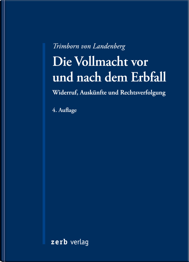 Die Vollmacht vor und nach dem Erbfall main product photo