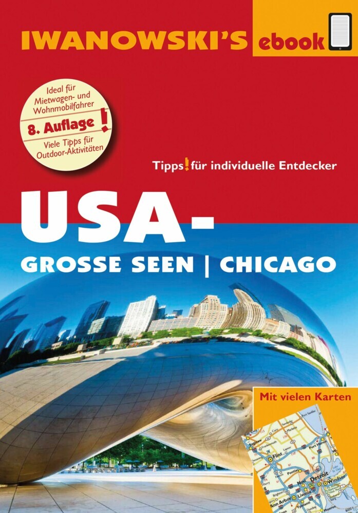 USA-Große Seen - Reiseführer von Iwanowski main product photo