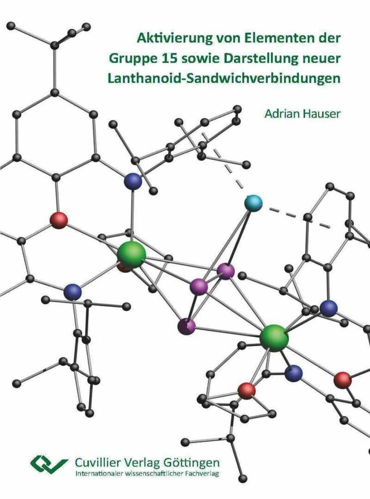 Aktivierung von Elementen der Gruppe 15 sowie Darstellung neuer Lanthanoid-Sandwichverbindungen main product photo